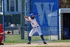 Baseball vs WPI  Wheaton College baseball vs Worcester Polytechnic Institute. - (Photo by Keith Nordstrom) : Wheaton, baseball